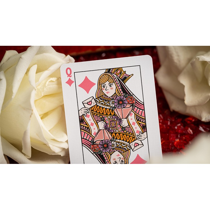 Good Pals Valentine's Pink Playing Cards
