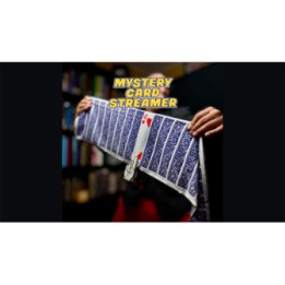 Mystery Card Streamer (Blue 4 of Hearts) by PlayTime Magic DEFMA