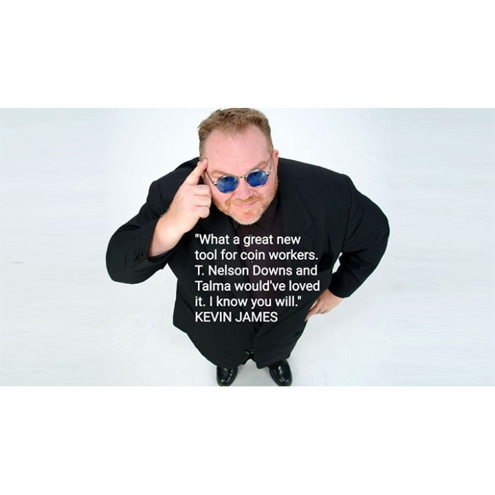 Symphony Coins (US Quarter) Gimmicks and Online Instructions by RPR Magic Innovations