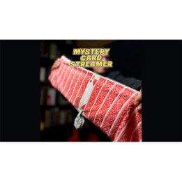 Mystery Card Streamer (Red 4 of Hearts) by PlayTime Magic DEFMA
