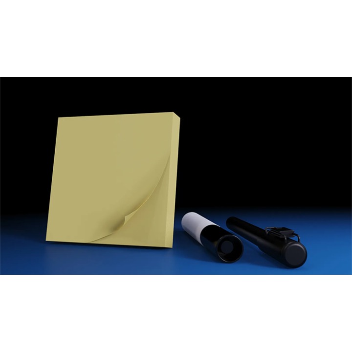 The Iarvel Magic Post-It Pad (Yellow) by Iarvel Magic