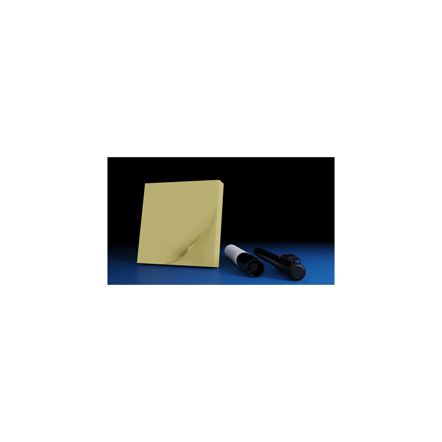The Iarvel Magic Post-It Pad (Yellow) by Iarvel Magic