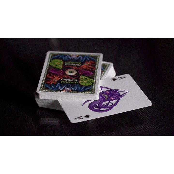 Screams at Midnight Playing Cards (3D-Glasses INCLUDED)