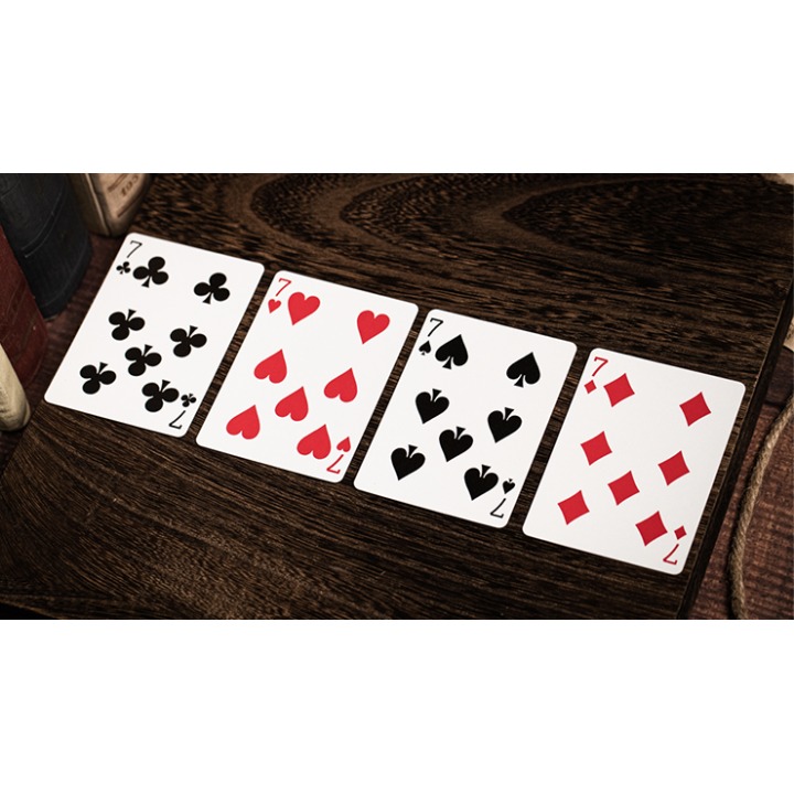 Jerry's Nugget (Felt Green) Marked Monotone Playing Cards