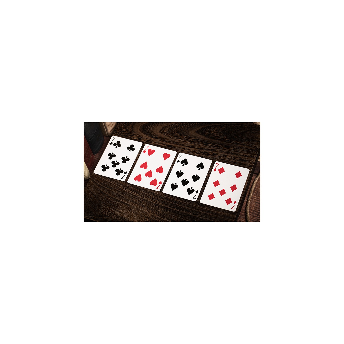 Jerry's Nugget (Felt Green) Marked Monotone Playing Cards