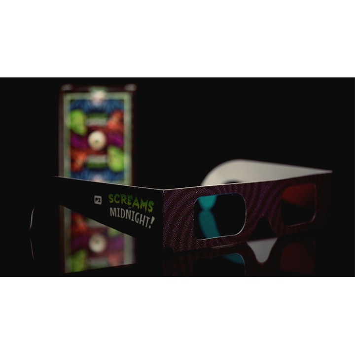 Screams at Midnight Playing Cards (3D-Glasses INCLUDED)
