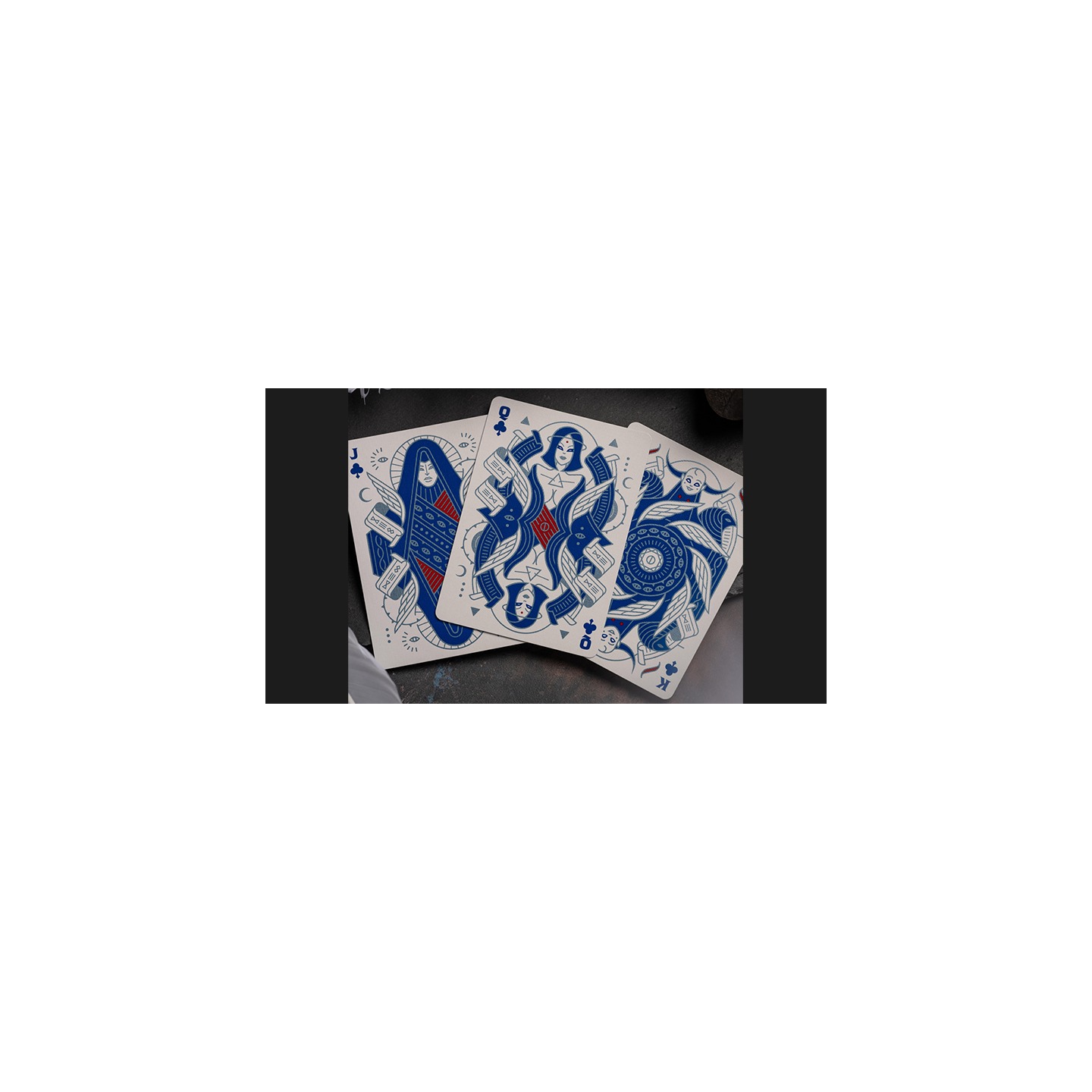 Celestial Noesis Playing Cards by Giovanni Meroni(Blue)