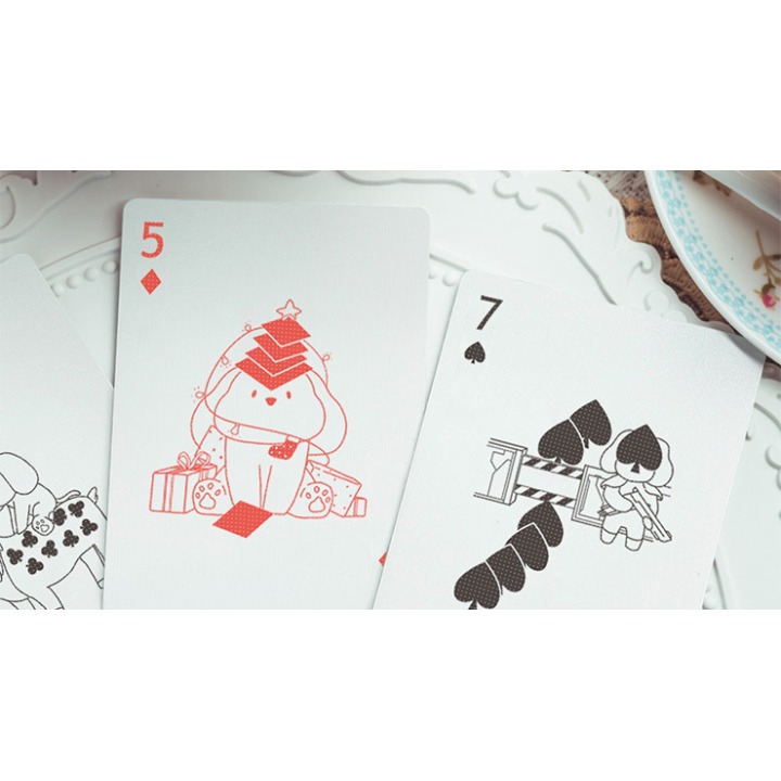 Diary Puppy -Colorful Edition Playing Cards