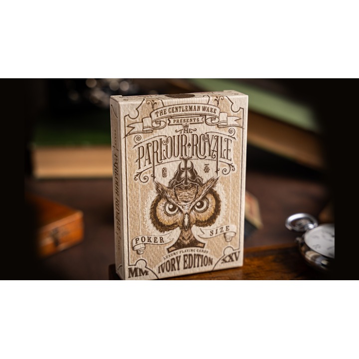 The Parlour Royale Ivory Edition (Red Edge Printing) Playing Cards