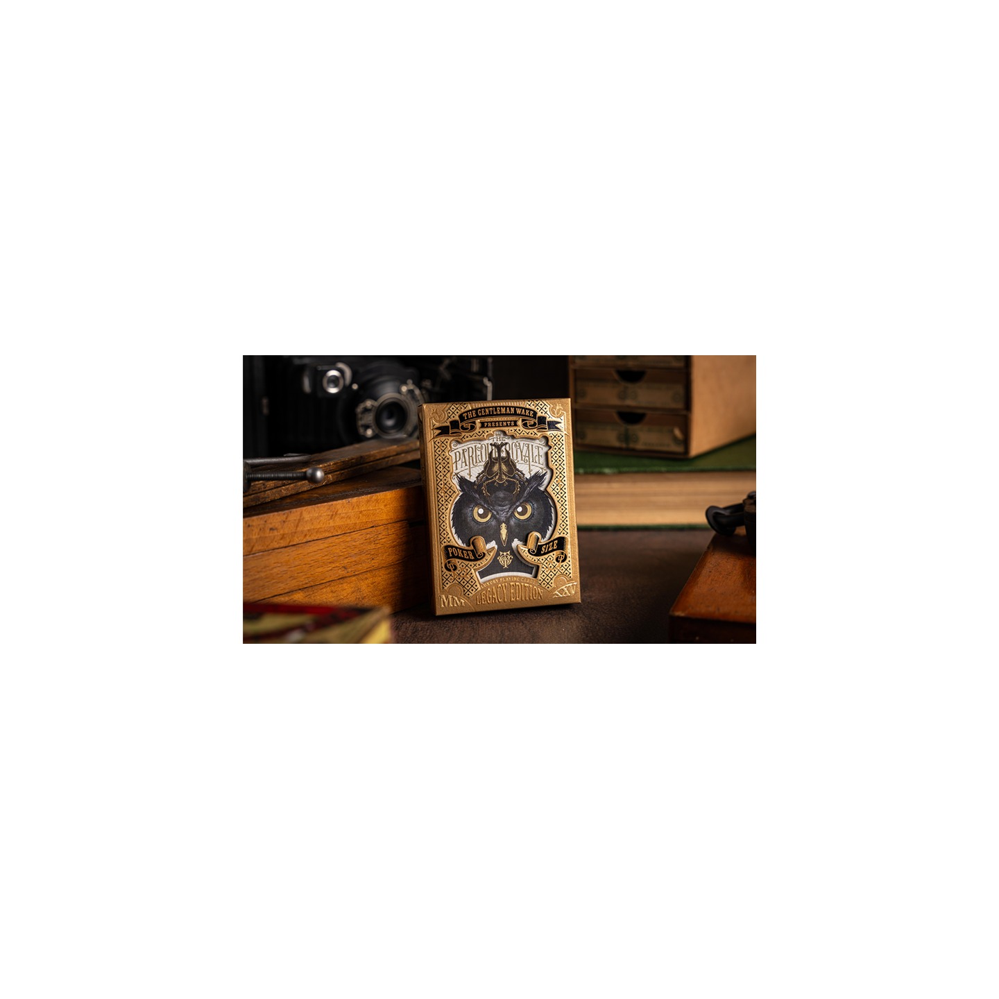 The Parlour Royale Legacy Edition (Gold Gilded) Playing Cards