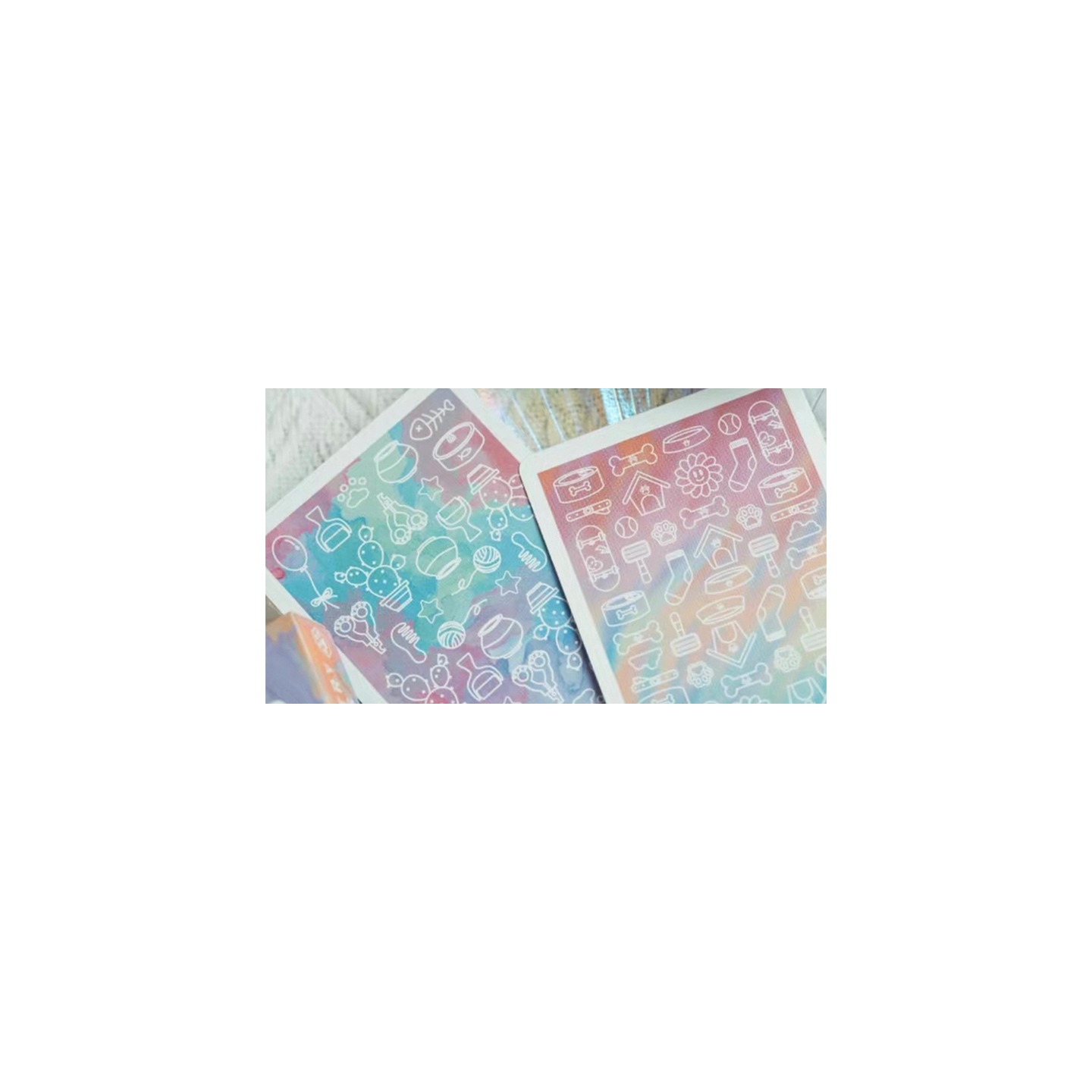 Diary Puppy -Colorful Edition Playing Cards