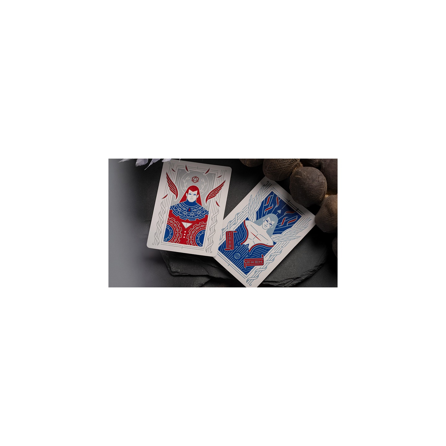 Celestial Noesis Playing Cards by Giovanni Meroni(Blue)