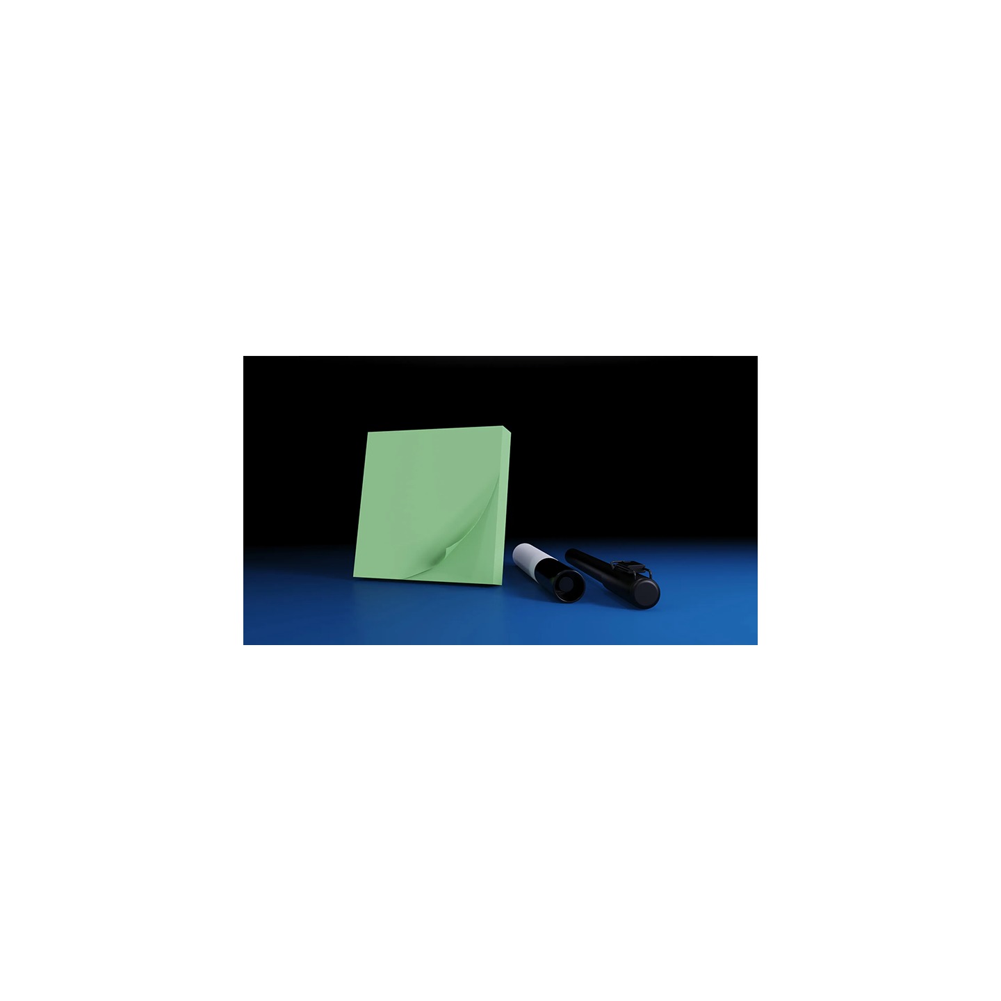 The Iarvel Magic Post-It Pad (Green) by Iarvel Magic