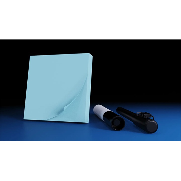 The Iarvel Magic Post-It Pad (Blue) by Iarvel Magic