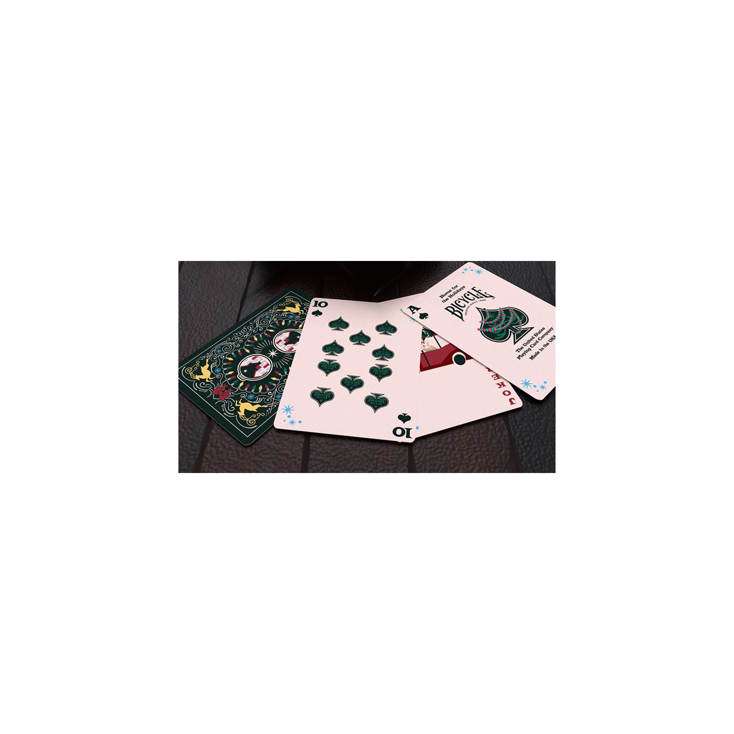 Bicycle Home for the Holidays Playing Cards by US Playing Cards