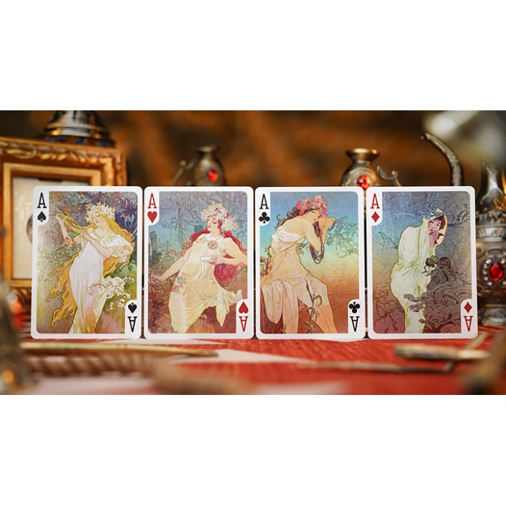 Mucha Special Edition Playing Cards by 52 MUSÉE
