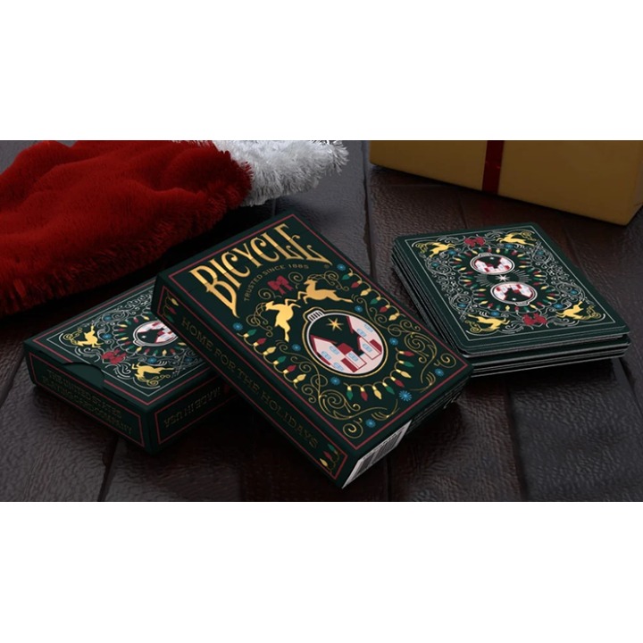Bicycle Home for the Holidays Playing Cards by US Playing Cards