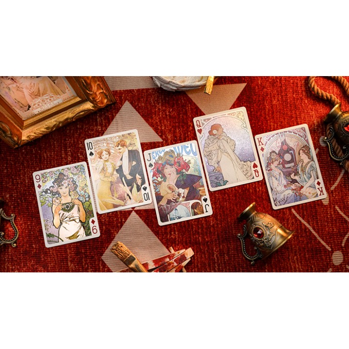 Mucha Special Edition Playing Cards by 52 MUSÉE