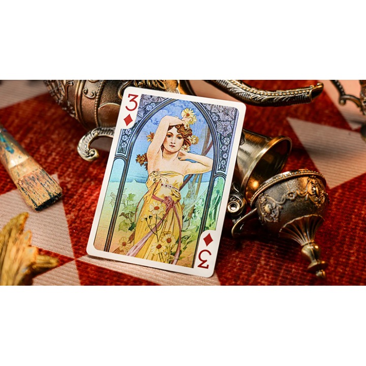 Mucha Special Edition Playing Cards by 52 MUSÉE