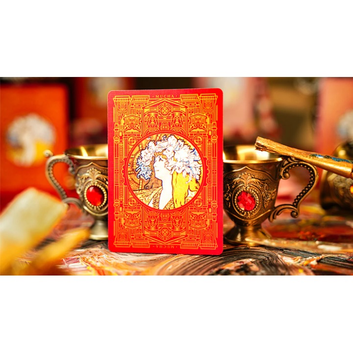 Mucha Standard Playing Cards by 52 MUSÉE