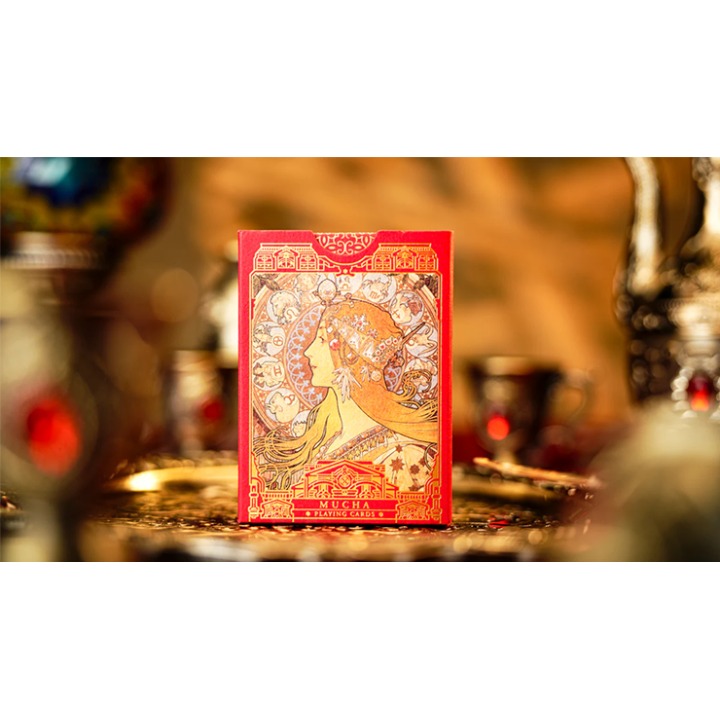 Mucha Standard Playing Cards by 52 MUSÉE