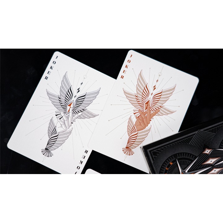 Mr. Black V1 (Black) Playing Cards