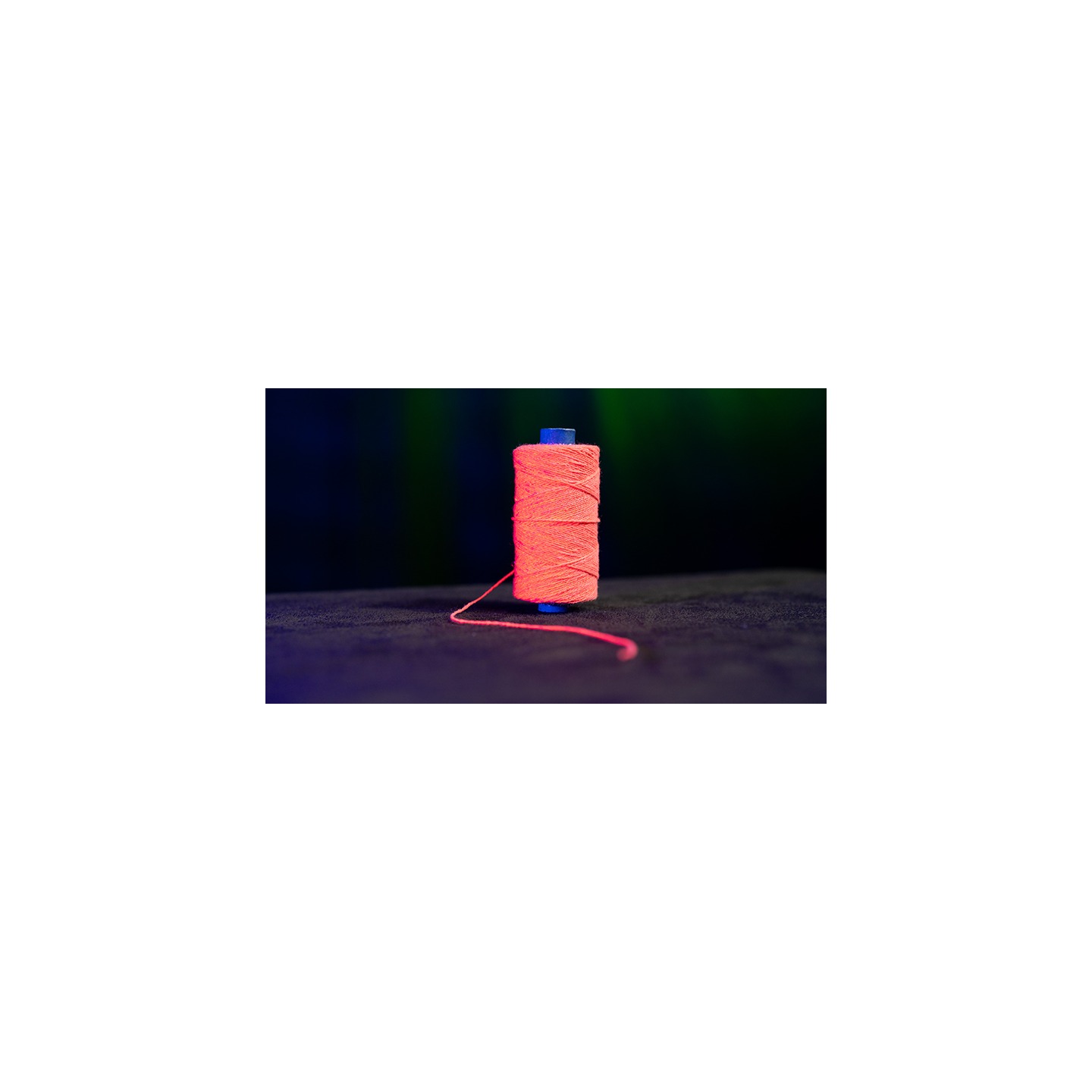 WGM UV GLOW GYPSY THREAD ORANGE REFILL SPOOL by Murphy's Magic