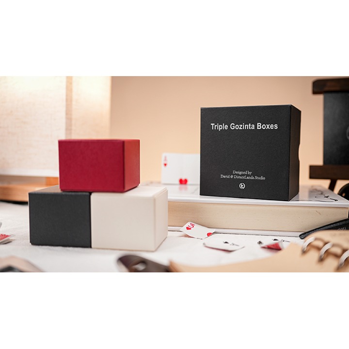 Triple Gozinta Boxes by Ivo David Oliveira & TCC Magic