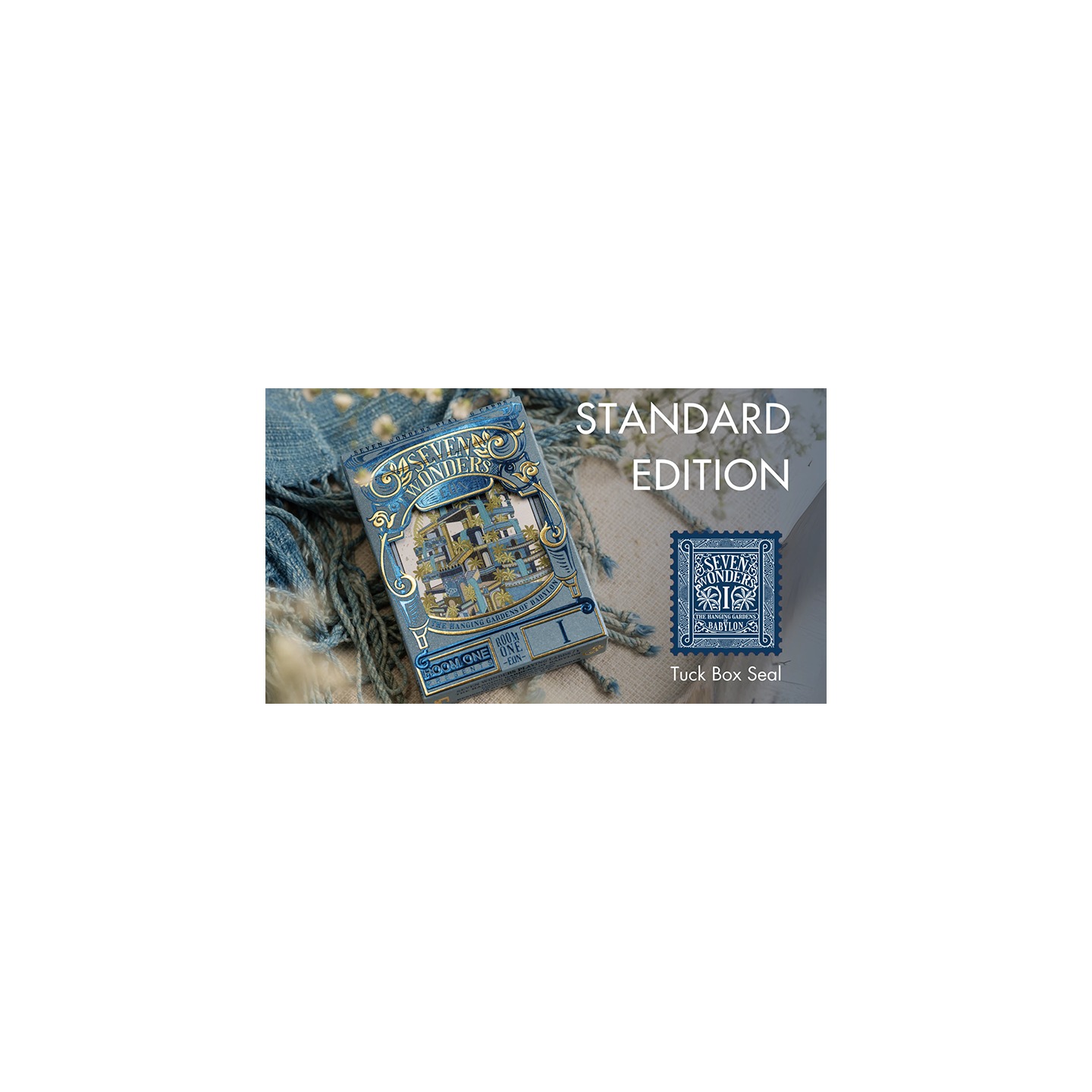 The Hanging Gardens of Babylon (Standard) Playing Cards by Room One EON