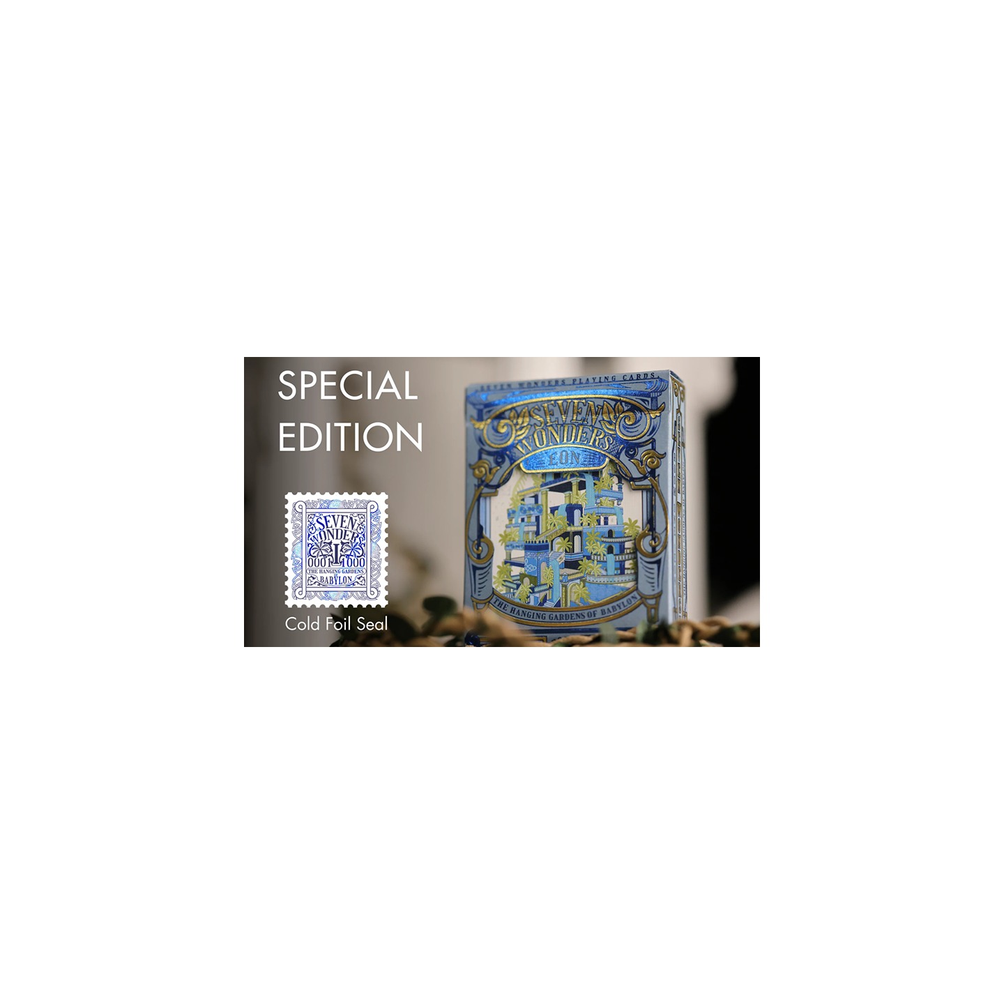 The Hanging Gardens of Babylon (Special Edition Numbered Seals) Playing Cards by Room One EON