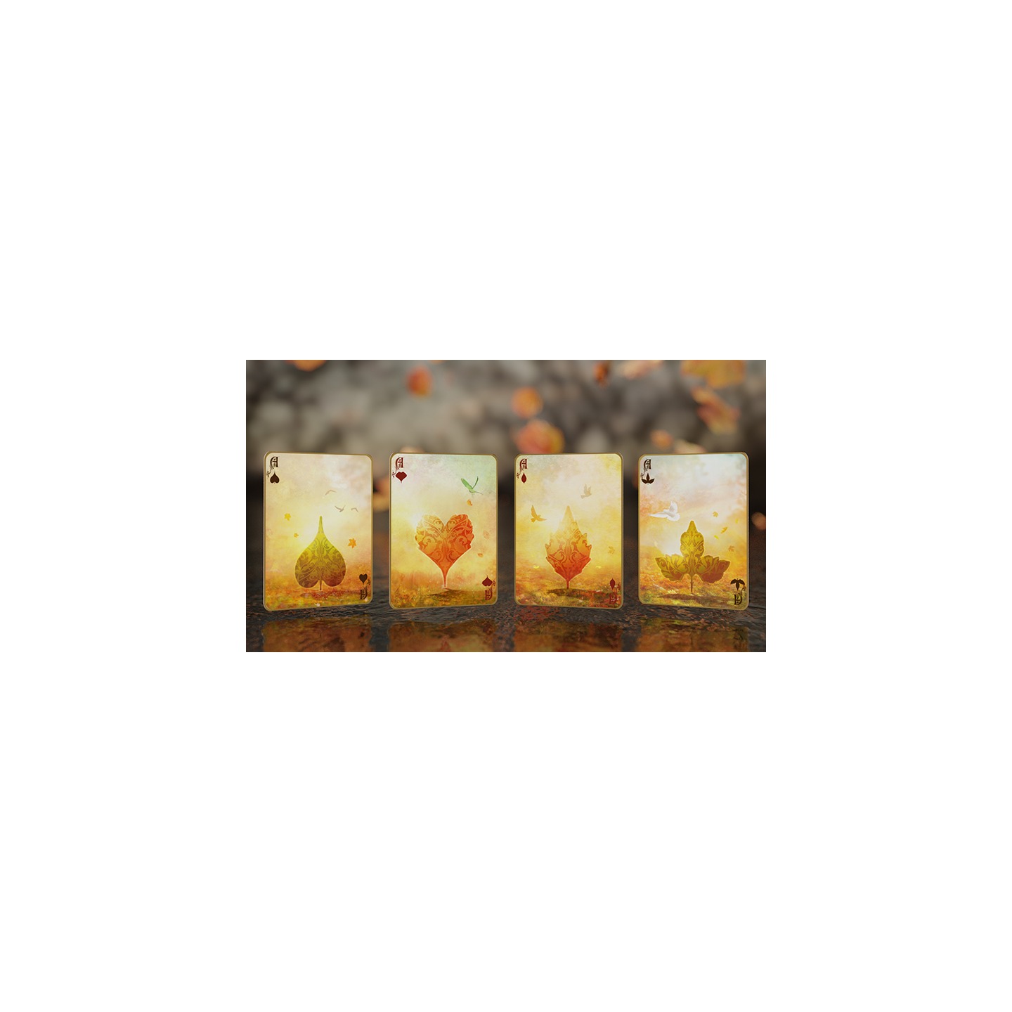 Entwined Vol.2 Fall Gold Playing Cards