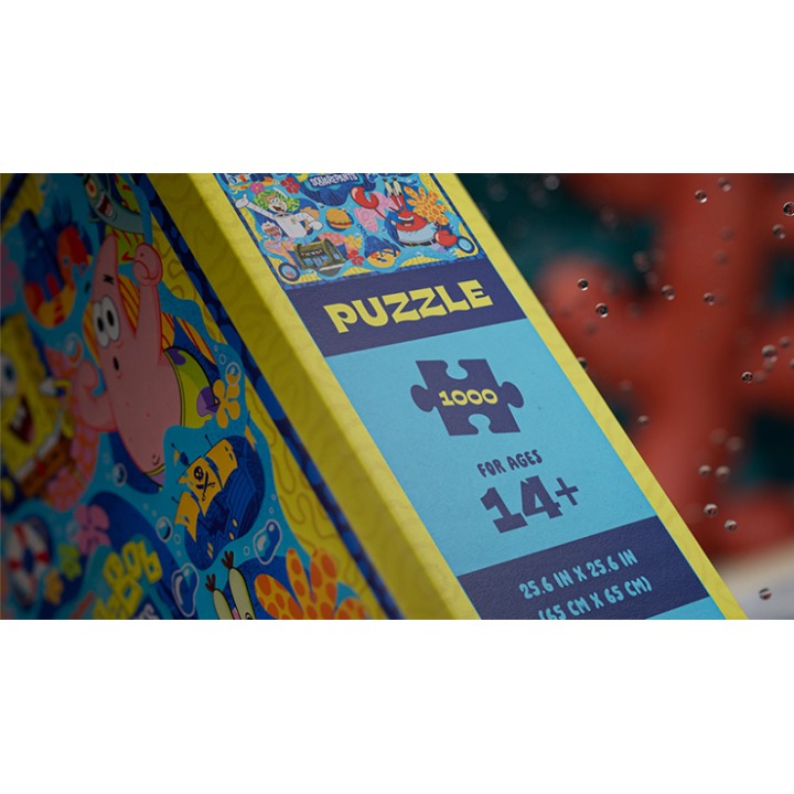 SpongeBob SquarePants Jigsaw Puzzle by theory11
