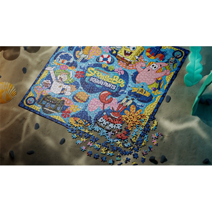 SpongeBob SquarePants Jigsaw Puzzle by theory11
