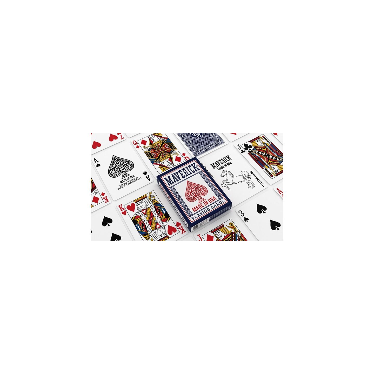 Maverick Made in the USA (Blue) Playing Cards