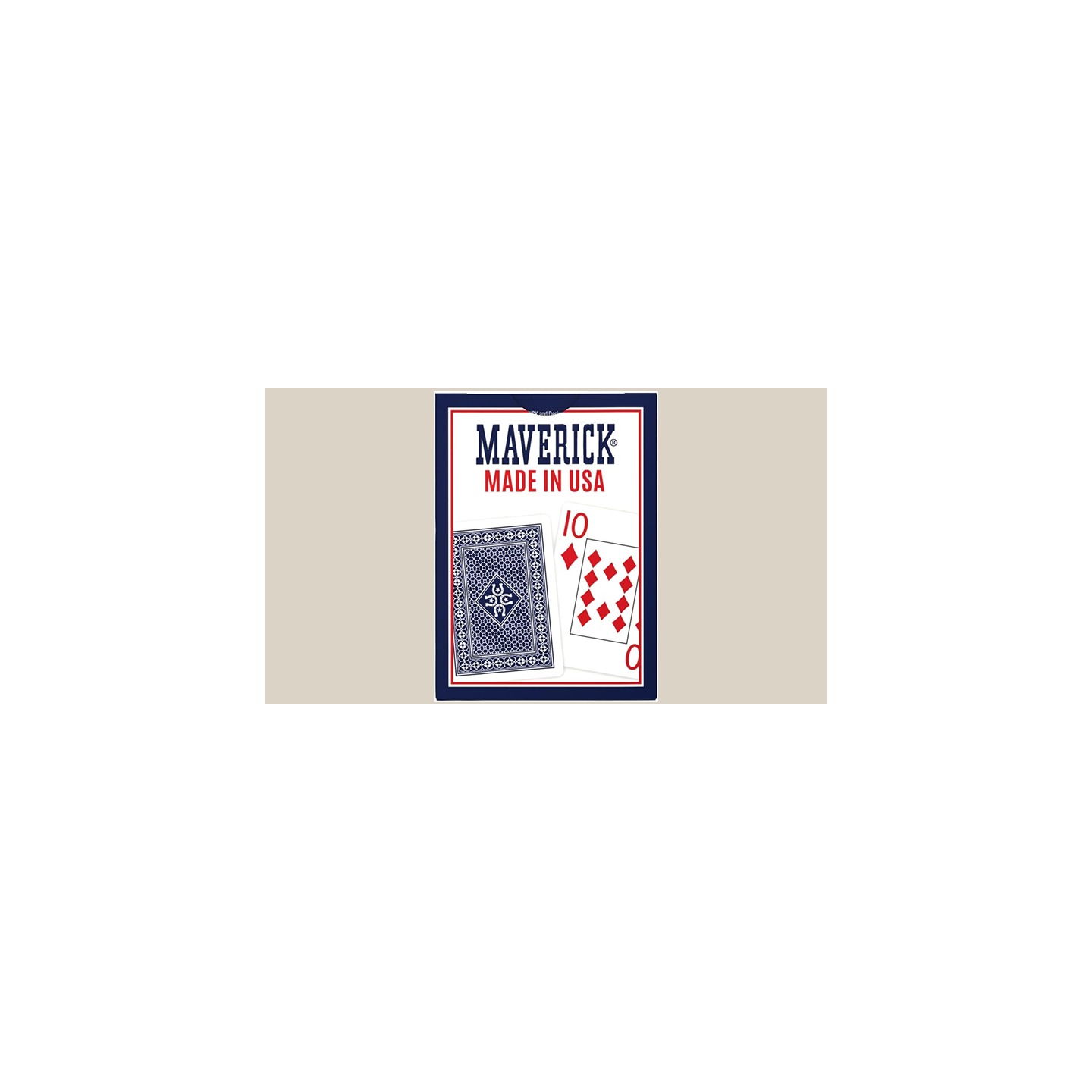 Maverick Made in the USA (Blue) Playing Cards