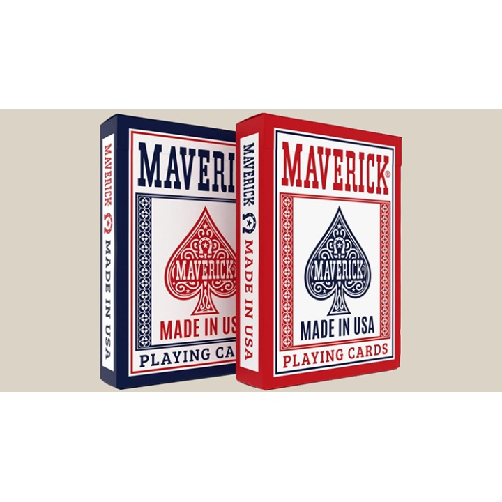Maverick Made in the USA (Blue) Playing Cards