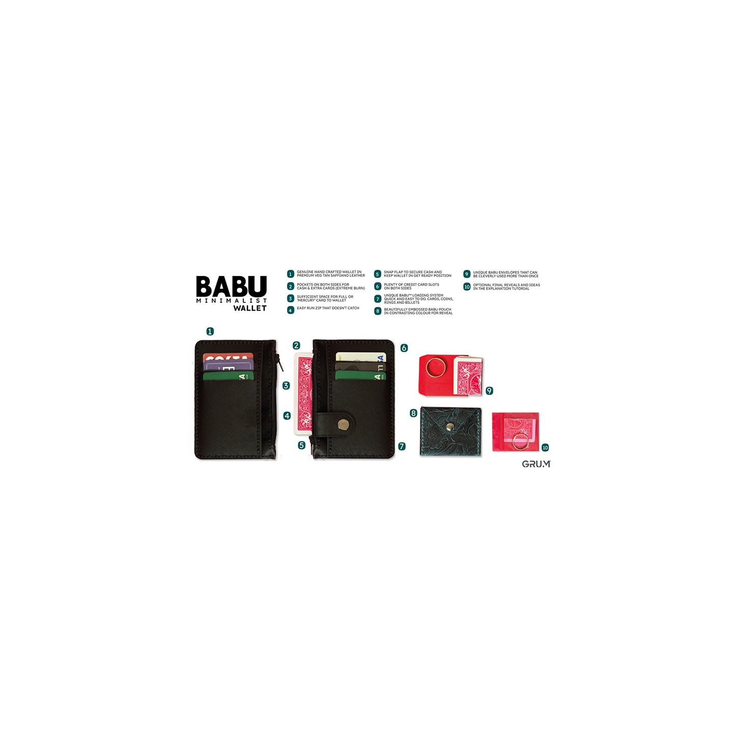 BABU Wallet Minimal by GRUM®