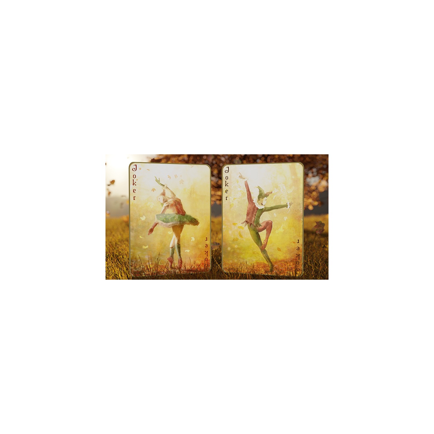 Entwined Vol.2 Fall Rose Playing Cards