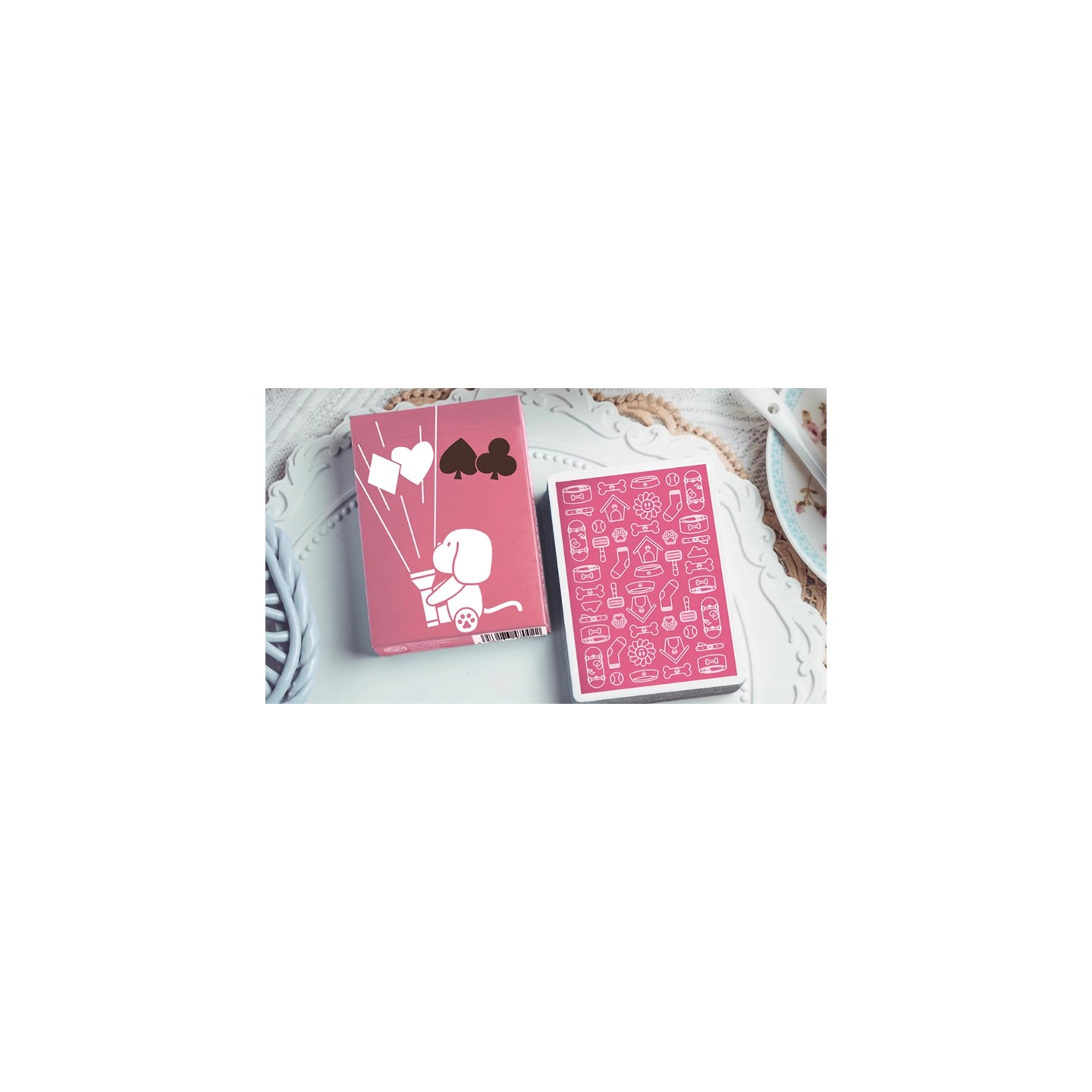 Diary of Kitten and Puppy - Puppy Pink Edition Playing Cards