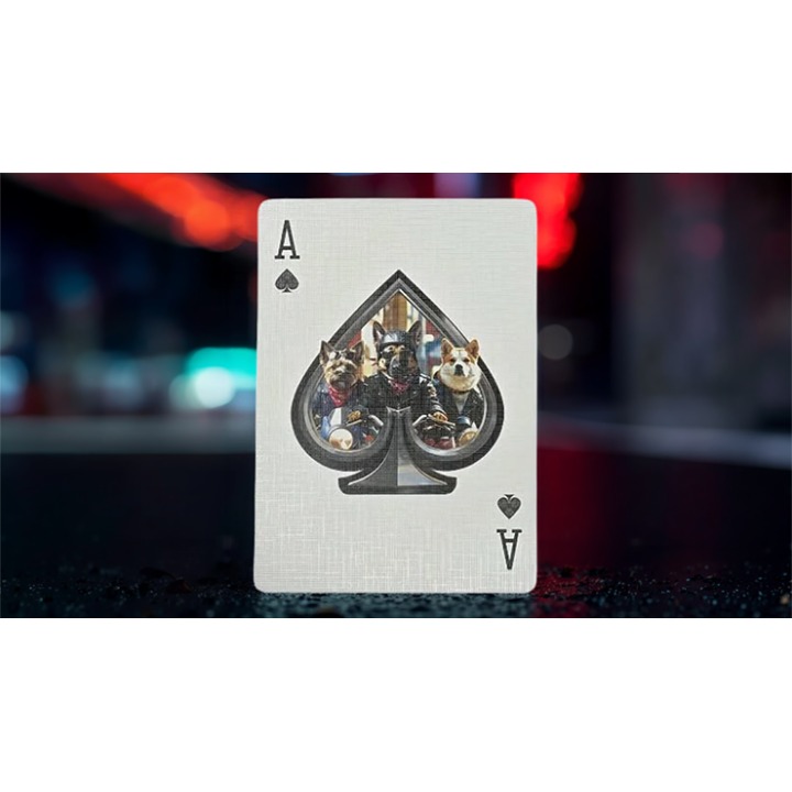 Biker Dogs Playing Cards by Collectable Playing Cards