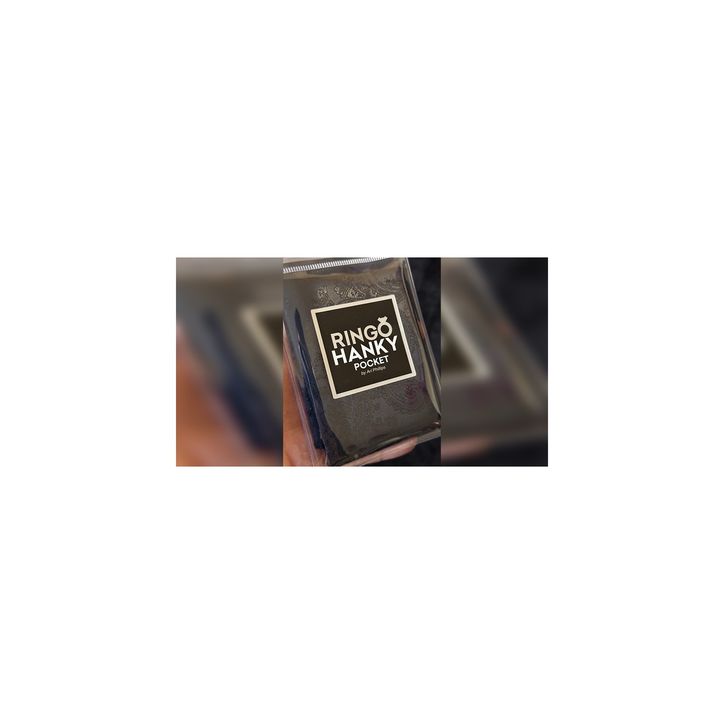 Ringo Hanky Pocket (Black for BABU) by GRUM®