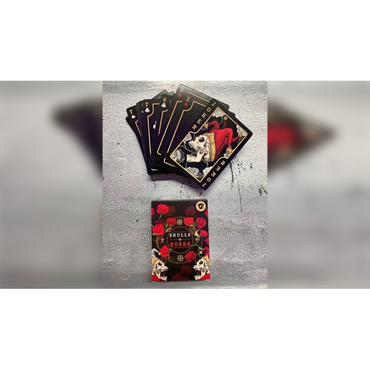 Skulls and Roses Playing cards