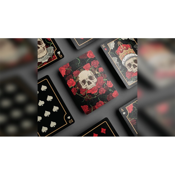 Skulls and Roses Playing cards