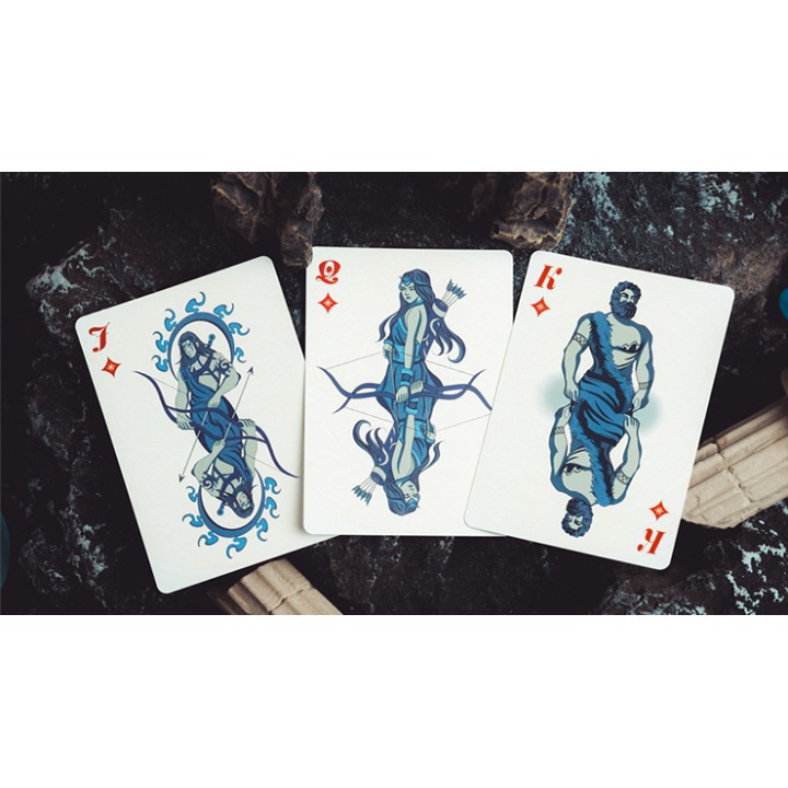Gilded Atlantis: Water Playing Cards