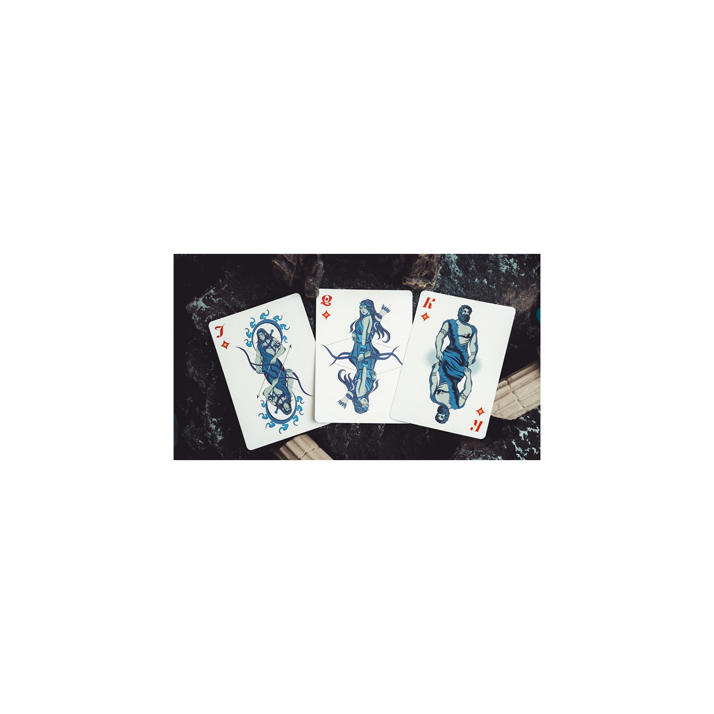 Gilded Atlantis: Water Playing Cards