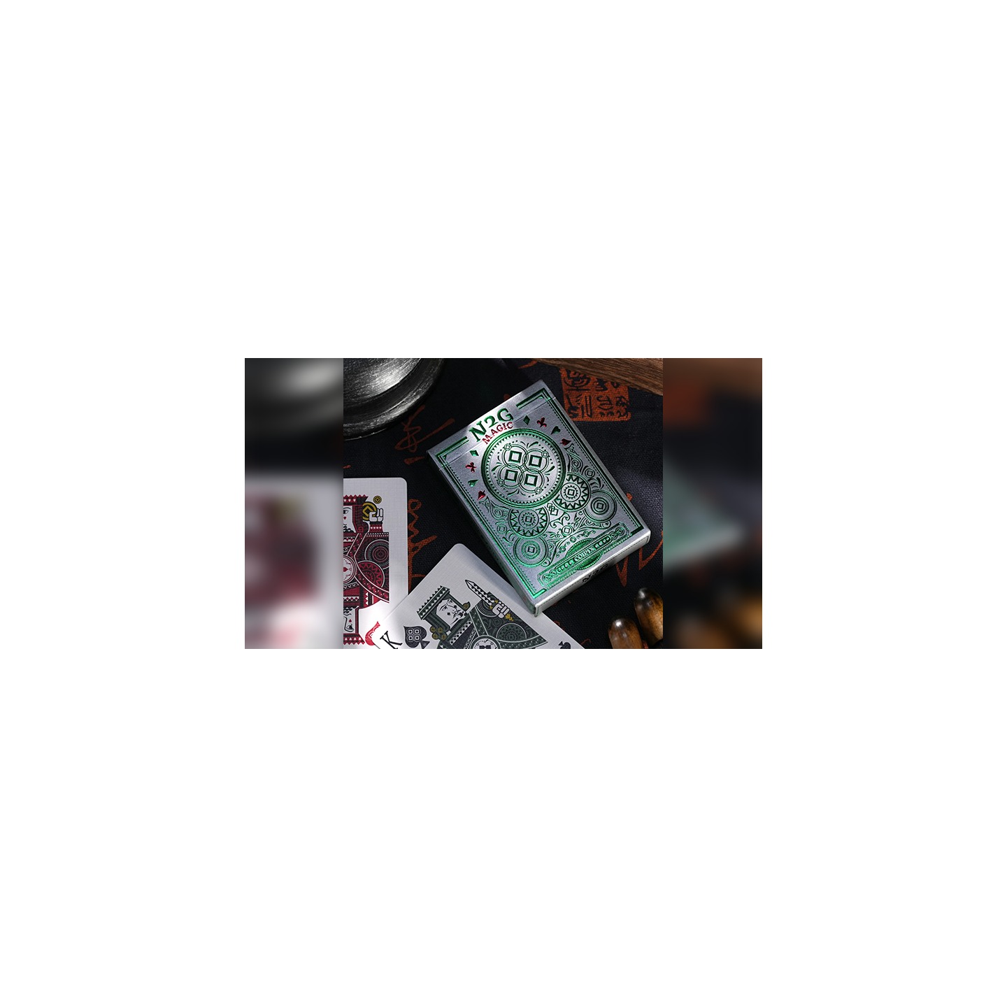COIPIX (Green) Playing Cards by N2G
