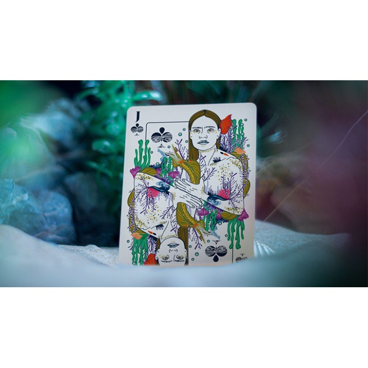 ONDA V2 (Coral) by Jocu Playing Cards