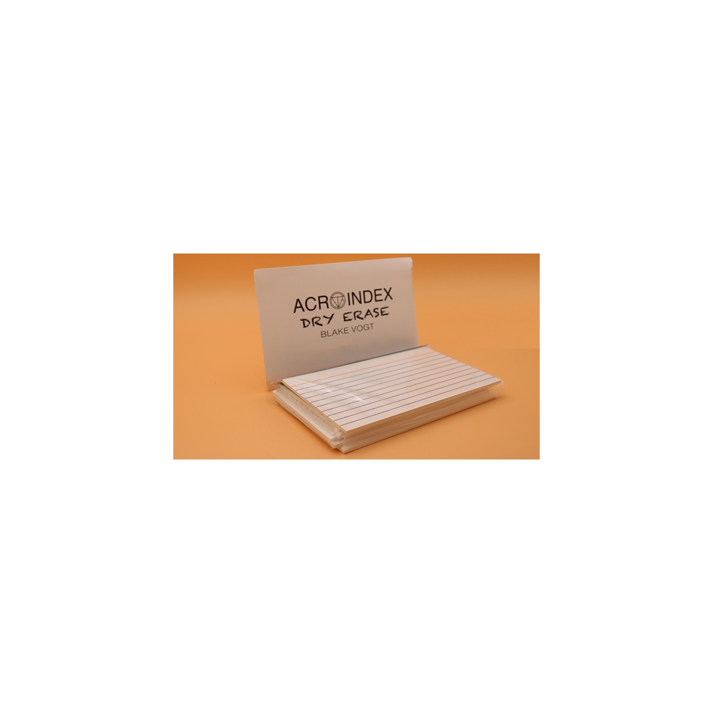 Six Acro Index (Stage) Dry Erase by Blake Vogt