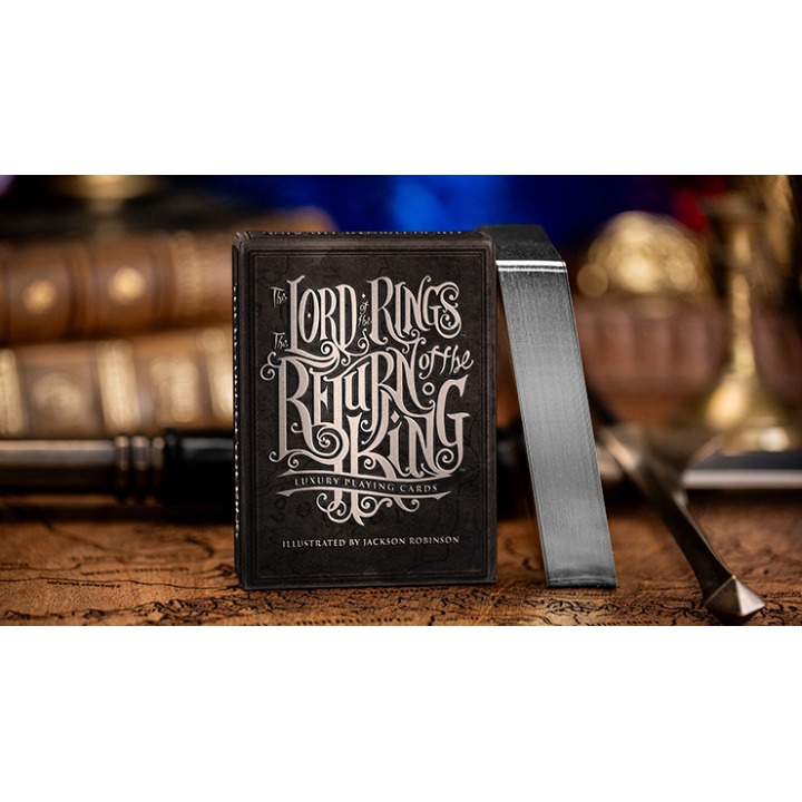The Lord of the Rings - Return of the King Playing Cards (Black Gilded Edition) by Kings Wild
