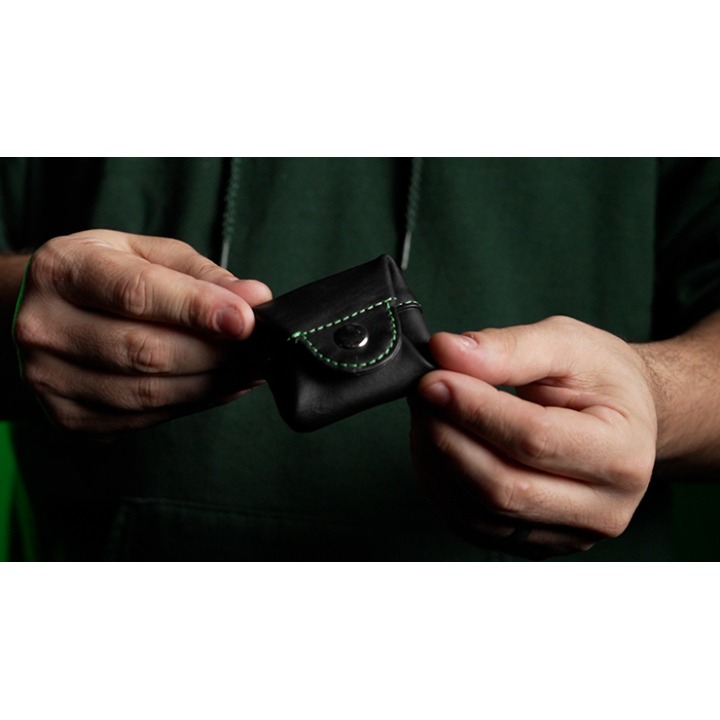 COLOR CODE COIN PURSE GREEN by Bob Kohler